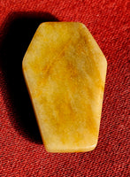 Yellow Jasper Crystal Coffin