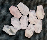 Rose Quartz Crystal Coffin