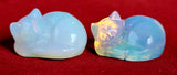 Opalite Sleeping Kitty Carving 😻😴