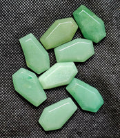 Green Aventurine Crystal Coffin