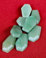 Green Aventurine Crystal Coffin