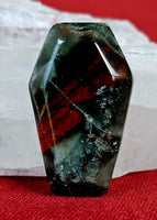 Bloodstone Crystal Coffin