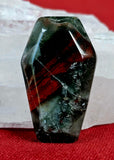 Bloodstone Crystal Coffin