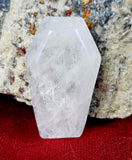 Clear Quartz Crystal Coffin