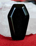 Black Obsidian Crystal Coffin