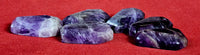 Chevron Amethyst Crystal Coffin