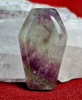 Rainbow Fluorite Mini Crystal Coffin ⚰️