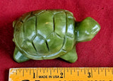 Nephrite Jade 'Grumpy' Crystal Turtle Carving 💚🐢✨