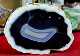 LG. Orca Agate Crystal Slab 🖤🐳✨🤍