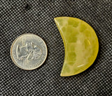 Assorted Crystal Crescent Moon Carving 🌙💛💚🌘