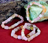 Pink Aragonite Chonky Crystal Bracelet 🌸📿🩷