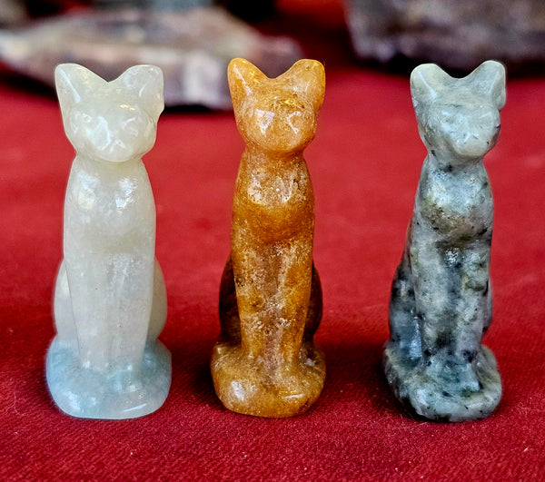 Sphynx Cat Crystal Carving 😻🐈🐾