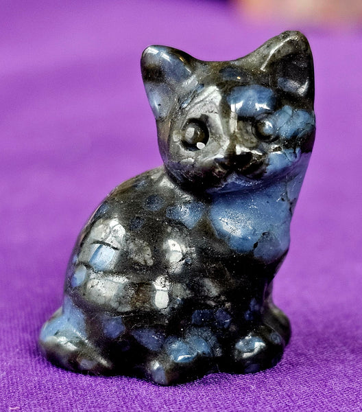 Assorted Crystal Kitty Carving 🐈🐾🐈‍⬛🥹😺