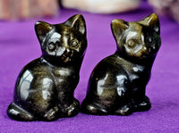 Assorted Crystal Kitty Carving 🐈🐾🐈‍⬛🥹😺