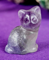 Assorted Crystal Kitty Carving 🐈🐾🐈‍⬛🥹😺