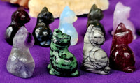 Assorted Crystal Kitty Carving 🐈🐾🐈‍⬛🥹😺