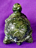 LG. Nephrite Jade Turtle Carving 💚 🐢💚