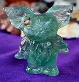 Rainbow Fluorite Crystal Gizmo from Gremlins Figurine 💙💚💜