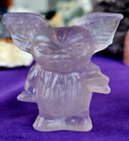 Rainbow Fluorite Crystal Gizmo from Gremlins Figurine 💙💚💜