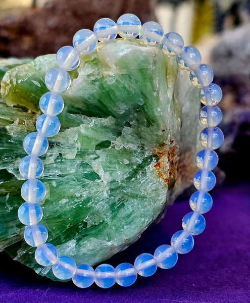 Opalite Crystal Bracelet 📿🤍🕊️