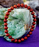Red Jasper Crystal Bracelet 📿♥️🍒