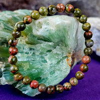 Unakite Crystal Bracelet