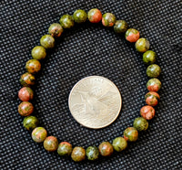 Unakite Crystal Bracelet