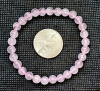 Rose Quartz Crystal Bracelet