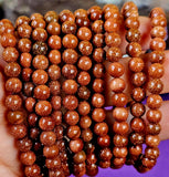 Goldstone Crystal Bracelet 🧡📿✨