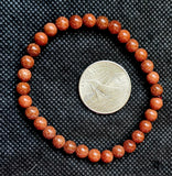 Goldstone Crystal Bracelet 🧡📿✨