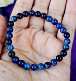 Sodalite Crystal Bracelet 🩵📿🖤