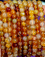 Carnelian Crystal Bracelet 🧡📿💛