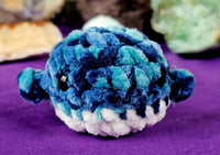 'Seafoam' Whalebaby Crocheted Plushie 🩵🐳💙