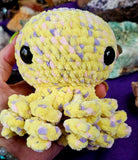 XL 'Banana' Octobaby Crocheted Plushie 💛🐙🍌