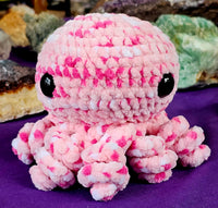 XL 'Cupid' Handmade Crocheted Octobaby Plushie 🩷🐙😍🥹