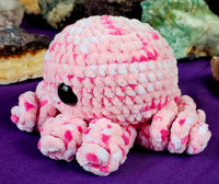 XL 'Cupid' Handmade Crocheted Octobaby Plushie 🩷🐙😍🥹