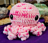 XL 'Cupid' Handmade Crocheted Octobaby Plushie 🩷🐙😍🥹