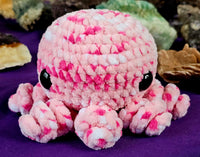 XL 'Cupid' Handmade Crocheted Octobaby Plushie 🩷🐙😍🥹