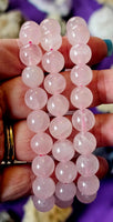 Rose Quartz Crystal Bracelet