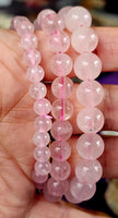 Rose Quartz Crystal Bracelet