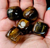 Tiger's Eye Crystal Cube ⚜️🐅👁️