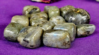 Labradorite Crystal Cubes & Tumbles