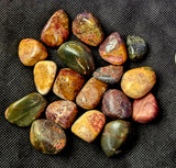 Cherry Creek Jasper Crystal Tumble ❤️🍒🤎💙💛