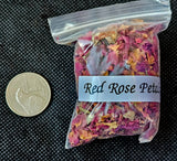 Fresh Cut Organic Red Rose Petals 🌹♥️🌿