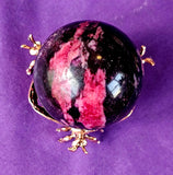 Assorted Metal Triple Bee Crystal Sphere Holder 🍯🔮🐝