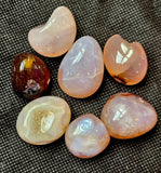 Lilac Agate Crystal Tumble 🩷🌸💜