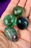 Rainbow Fluorite Crystal Tumble🌈
