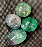 Rainbow Fluorite Crystal Tumble🌈