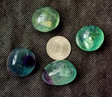 Rainbow Fluorite Crystal Tumble🌈