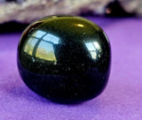 Black Skeletal Quartz Crystal Tumble 🕷️⚫☠️🦴💀🩻🖤🎩